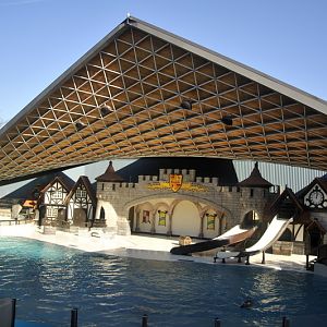 King Waldorf Stadium at marineland ontario