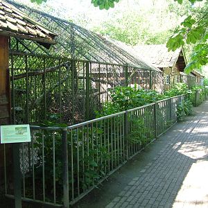 Small Cat enclosures at BestZoo 16/05/09