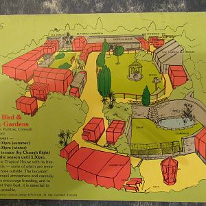 Padstow Bird Garden map