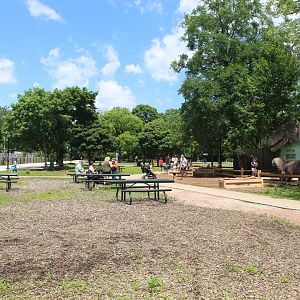 Problem Area - Former Bird Show Arena