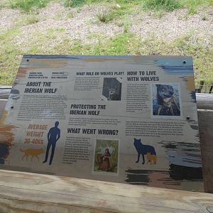 Iberian Wolf signange