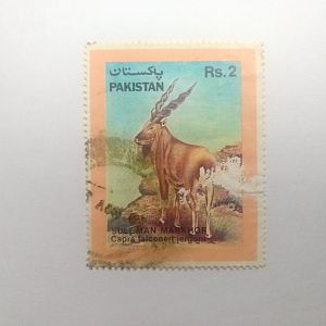 Suleman markhor - Postage stamp Pakistan