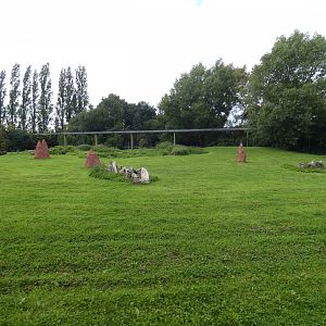 Giant Anteater and Capybara enclosure
