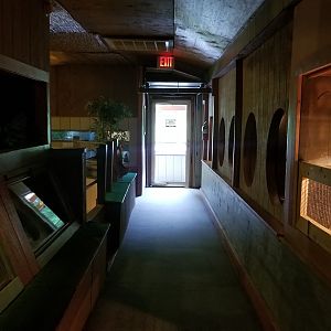 Pocono Snake&Animal Farm - One side of reptile room