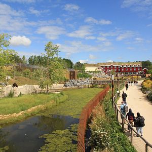 The Last Frontier - Black bear enclosure