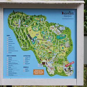 Plan of Dierenpark Amersfoort 2019