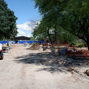 Entrance Construction (from west side)