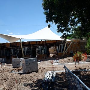 Entrance Construction (from north side)