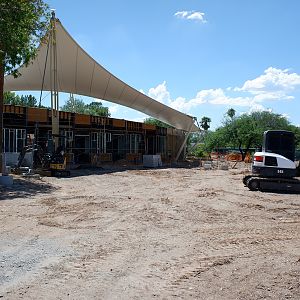 Entrance Construction (from east side)