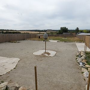 Rothschild's Giraffe and Blesbok enclosure