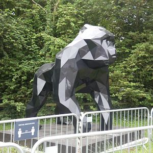 Gorilla statue