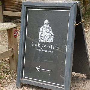 Restaurant signage