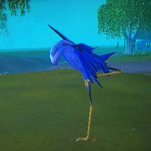 SimAnimals - Sleeping Heron