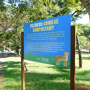 Informative sign - Belo Horizonte zoo