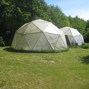Økologiens Have - Greenhouse domes