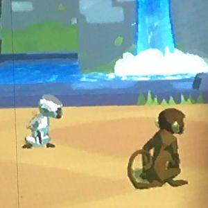 World of Zoo - Small Monkey Ruins - Rolly and Cuddles