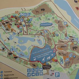 Schwerin Zoo Map
