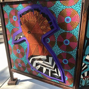 Gorongosa Exhibit - Art