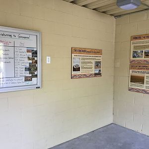 Gorongosa Exhibit - Interpretive Shelter