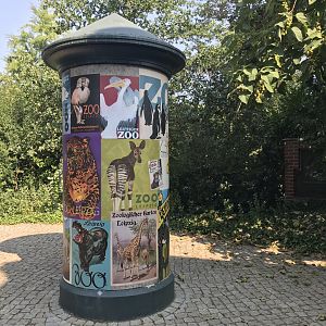 Leipzig zoo historical posters