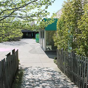 Pathway to CREW, Hospital, & Wellness Plaza