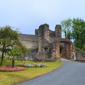 Dudley castle - South gatehouse