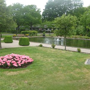Brønderslev Psykiatripark - General view and fish pond