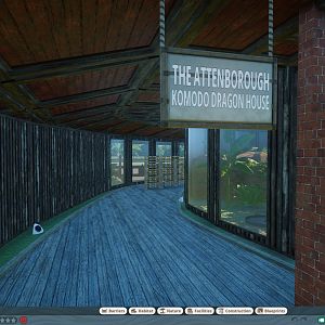 Planet Zoo: ZSL London Zoo: Komodo Dragon House Entrance 1