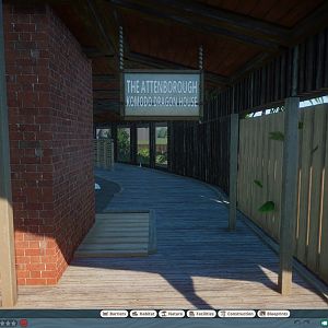 Planet Zoo: ZSL London Zoo: Komodo Dragon House Entrance 2