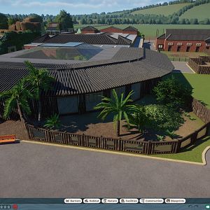 Planet Zoo: ZSL London Zoo: Komodo Dragon House Exterior
