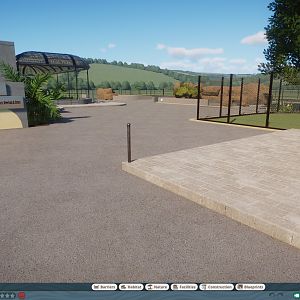 Planet Zoo: ZSL London Zoo: view towards Roundhouse