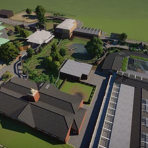 Planet Zoo: ZSL London Zoo: view of zoo so far