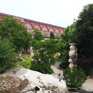 Park view from the walkway to the reptile house, 2020-06-28