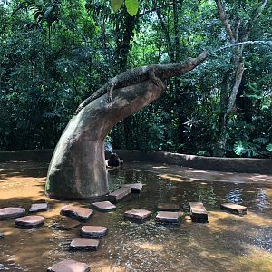 Decorative fountain - Parque das aves