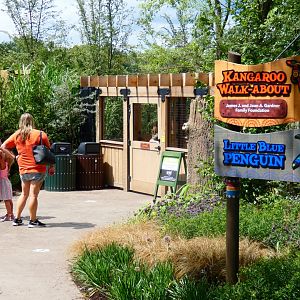 Aug. 2020 - New! Roo Valley - Kangaroo Walk-About Entrance