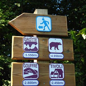 Wildlife park road signs, 2020-07-12