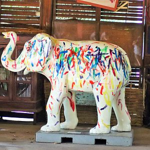 Trail of the Elephants - Elephant Art  - December 2018