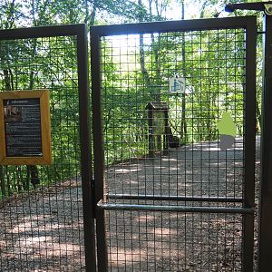 Entrance to the Alpine chamois area, 2020-07-12