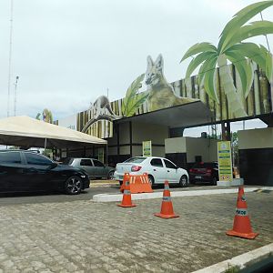 Zoo's entrance - Brasilia zoo