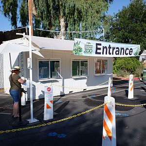 temporary entrance