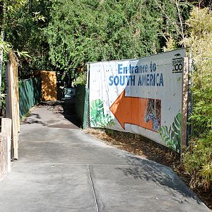 temporary entrance to South America