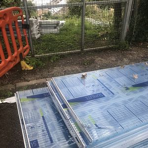 New roof for tropical house