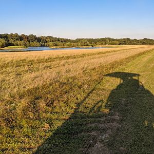 Driving past the end of the lake / Watatunga / 1-9-20