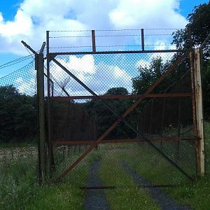 Causeway Safari Park, May 2007, entrance to reserves.