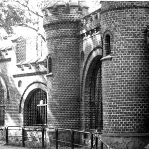 Wroclaw Zoo's original bear cages