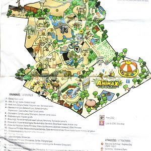 Lisbon zoo map