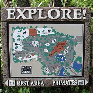 Primate Panorama - Map