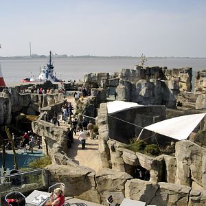 Overview at Bremerhaven zoo