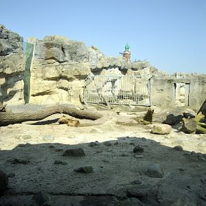 Polarbear-enclosure at Bremerhaven zoo