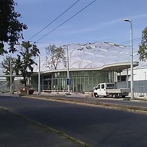 Entrance building of Pannonia Park